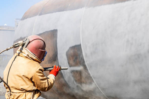 Sandblasting & painting